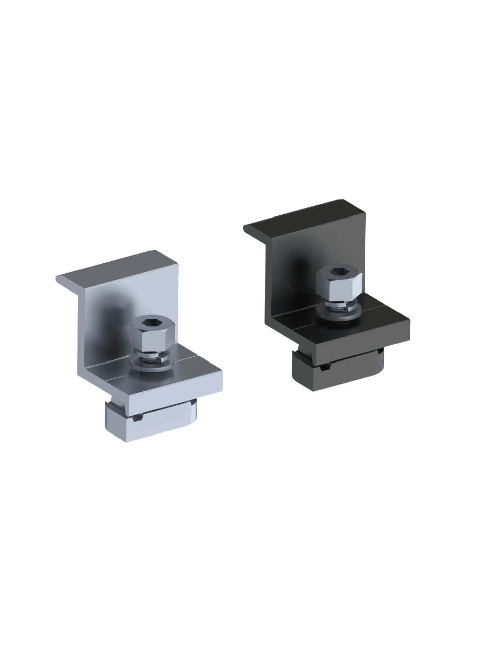 DualRack End Clamp - 1.18''(30mm) - Black