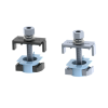DualRack Grounding Mid Clamp - Black 2